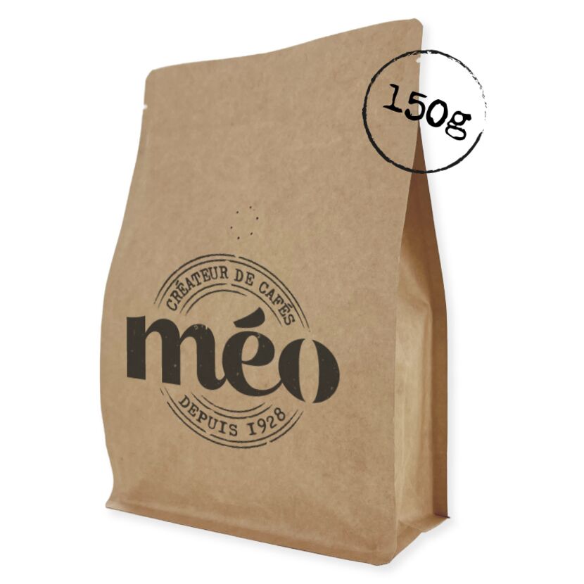 Café Méo en grains Bio équilibré intensité 3/5 100% Arabica 500gr