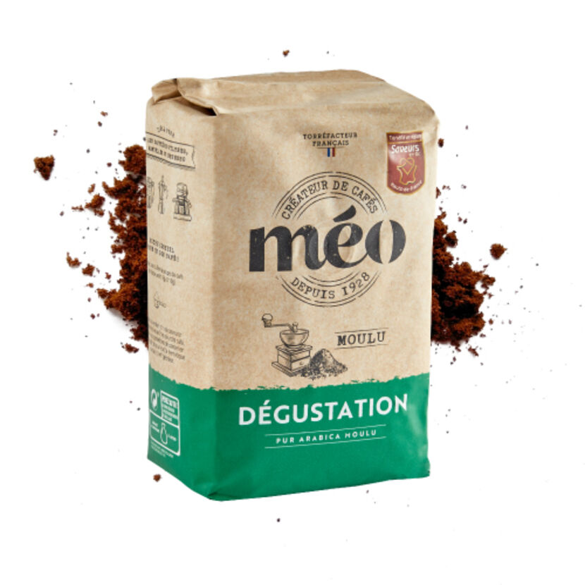 Paquet de Café Méo Bio en Grains ou Moulu - 500g –