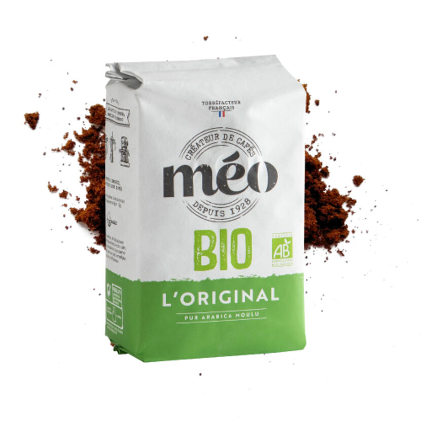 MEO : L'Original - Café en grains pur arabica bio - chronodrive