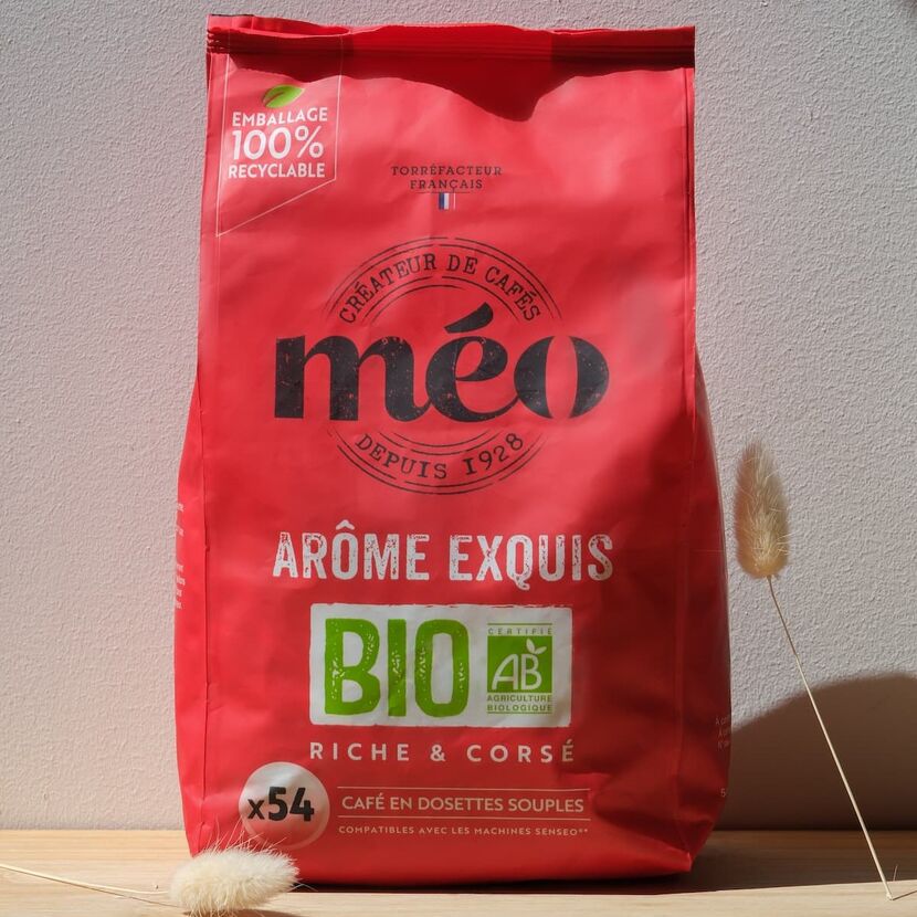 Café en dosettes Arôme exquis Bio x54