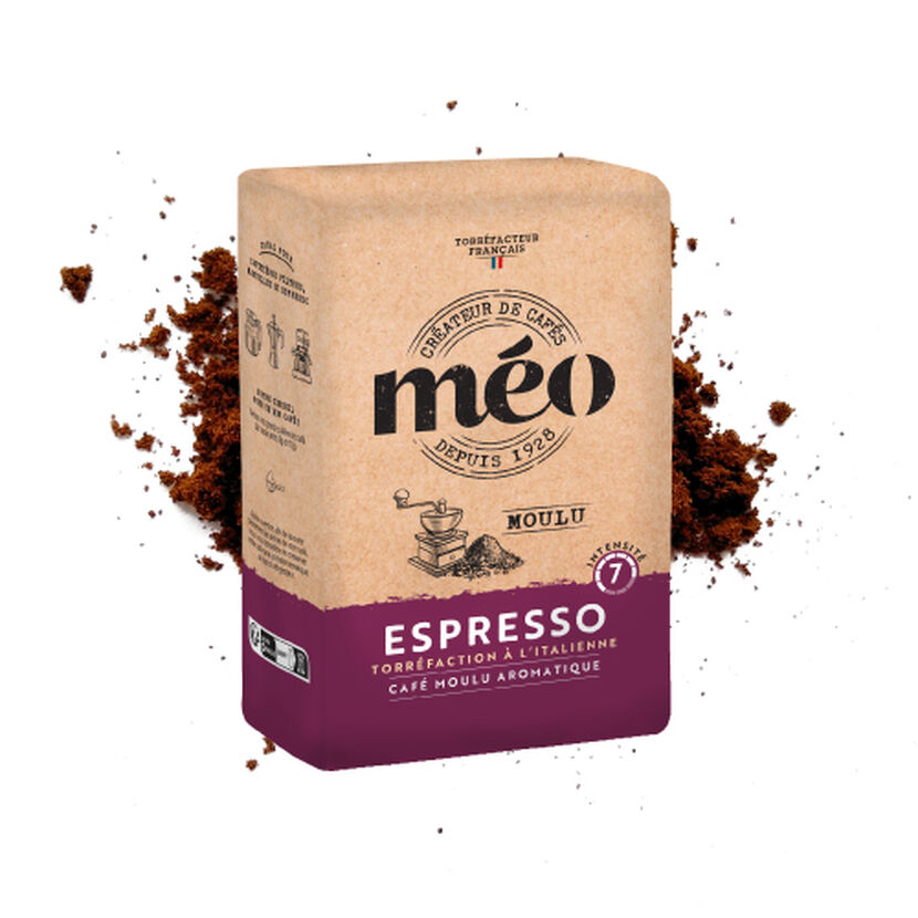 Café Moulu Espresso à l'italienne Intensité 7 – 500g