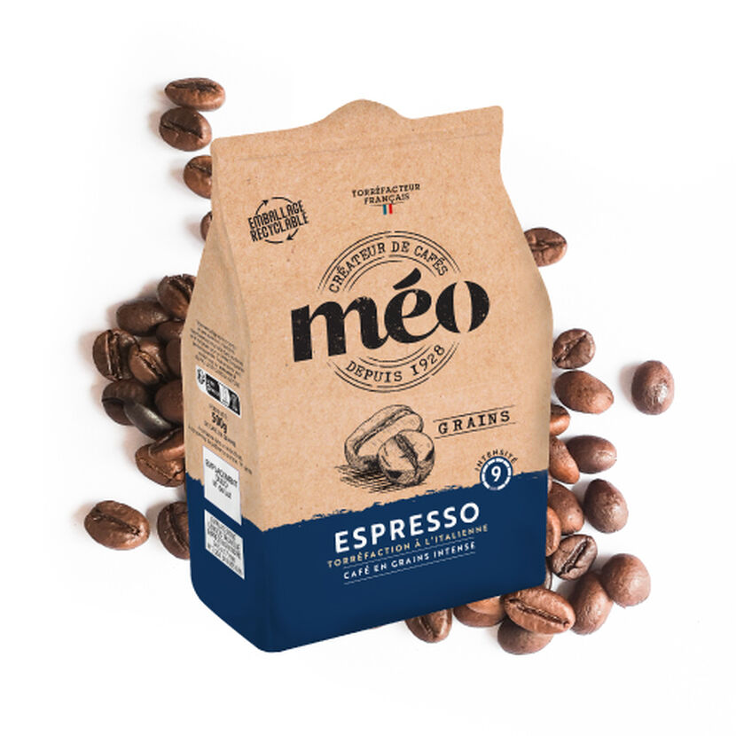 Espresso à l'italienne Intensité 9 -  Grains 500g