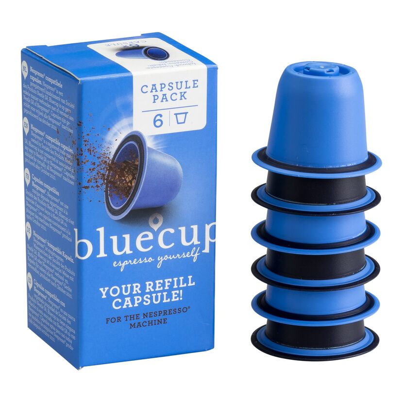 Bluecup : Kit de démarrage Capsules Nespresso® Réutilisables
